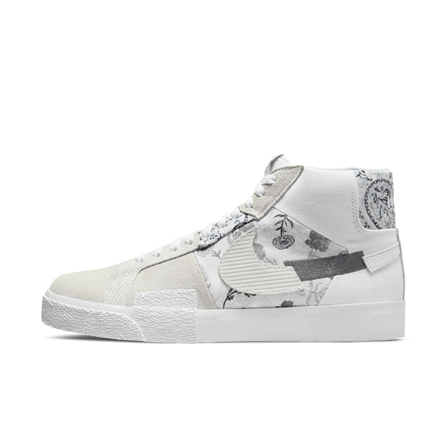 Nike sb zoom sales blazer white