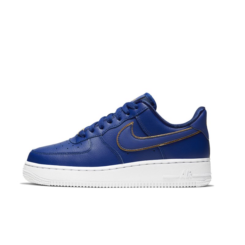 nike air force blue and gold