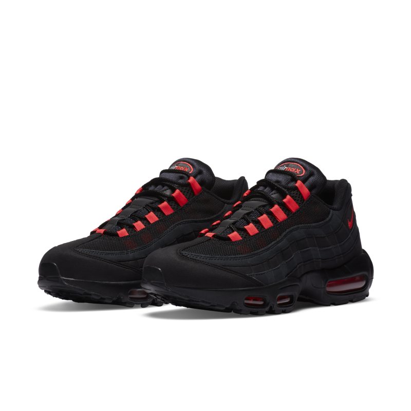 Air max 95 2025 negras y rojas