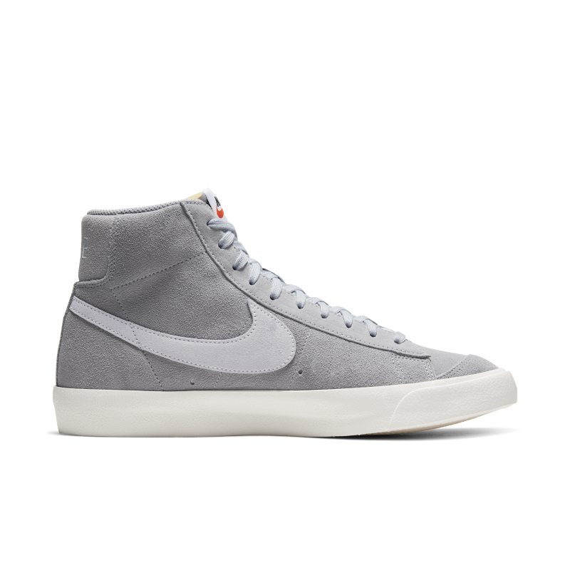 Nike blazer mid hot sale grey suede trainers