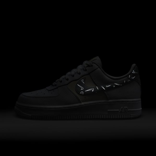 Nike Air Force 1 '07 'Reflective Mini Swoosh' - DV2237-101