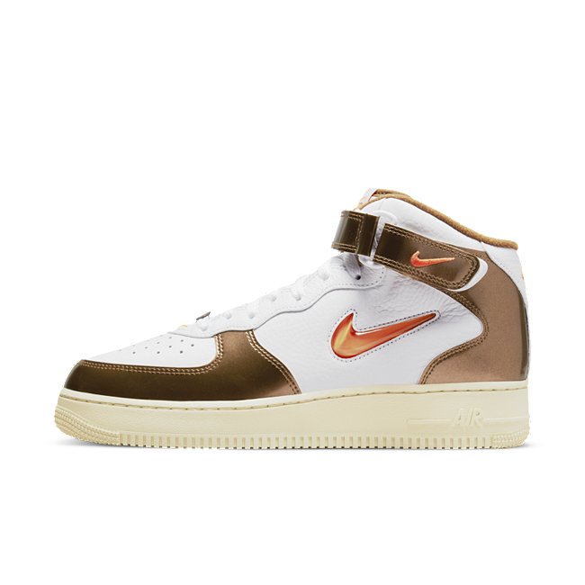 Nike Air Force 1 Mid '07 LV8 40th Anniversary Sail Brown DR9513-100 Size 9.5