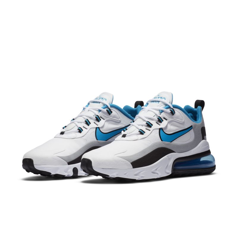 nike air max 270 light blue and white