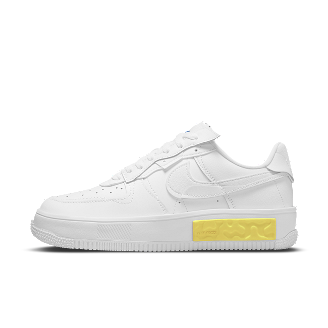 Nike Air Force 1 Low Fontanka Summit White Opti Yellow (Women's