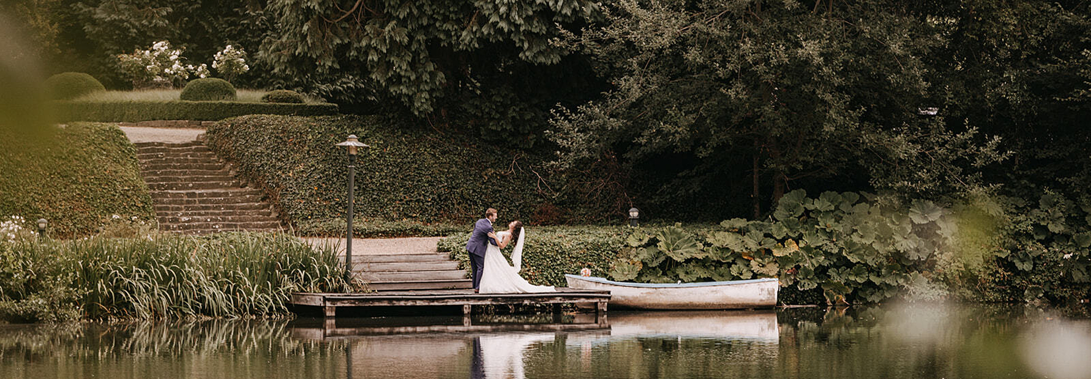 Trouwen in een kasteel domein st.-hubert