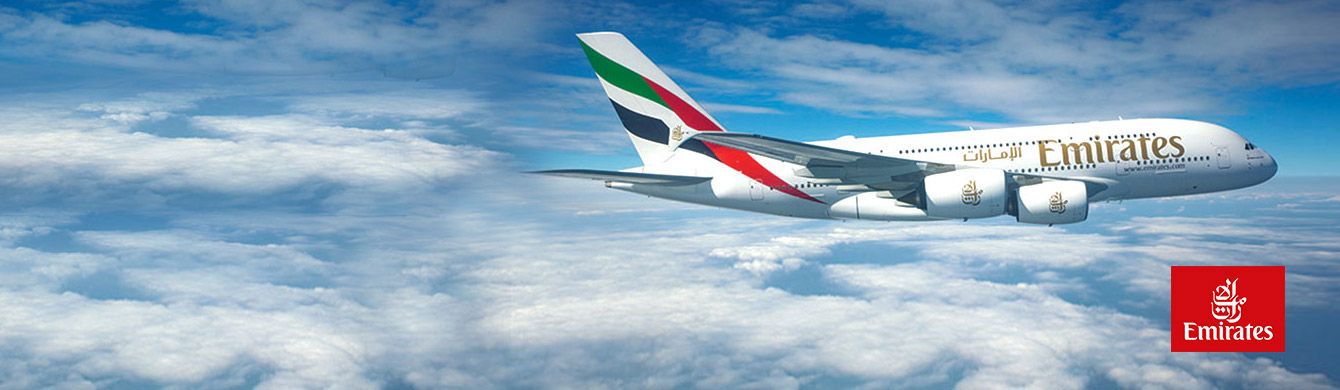 Fly Emirates from London Gatwick