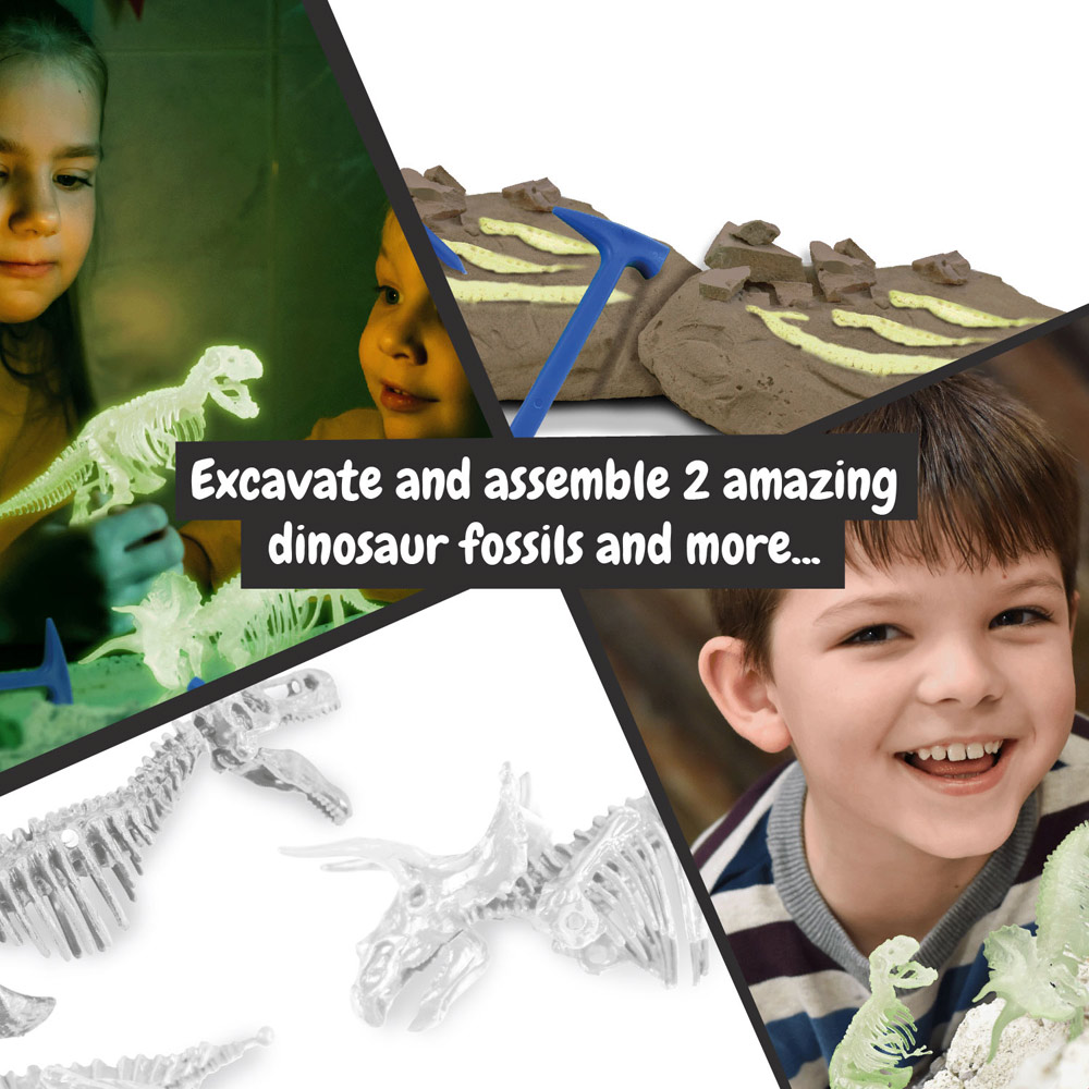 2 in 1 Fossil Excavation Kit I. Gioco educativo per bambini - immagine 8