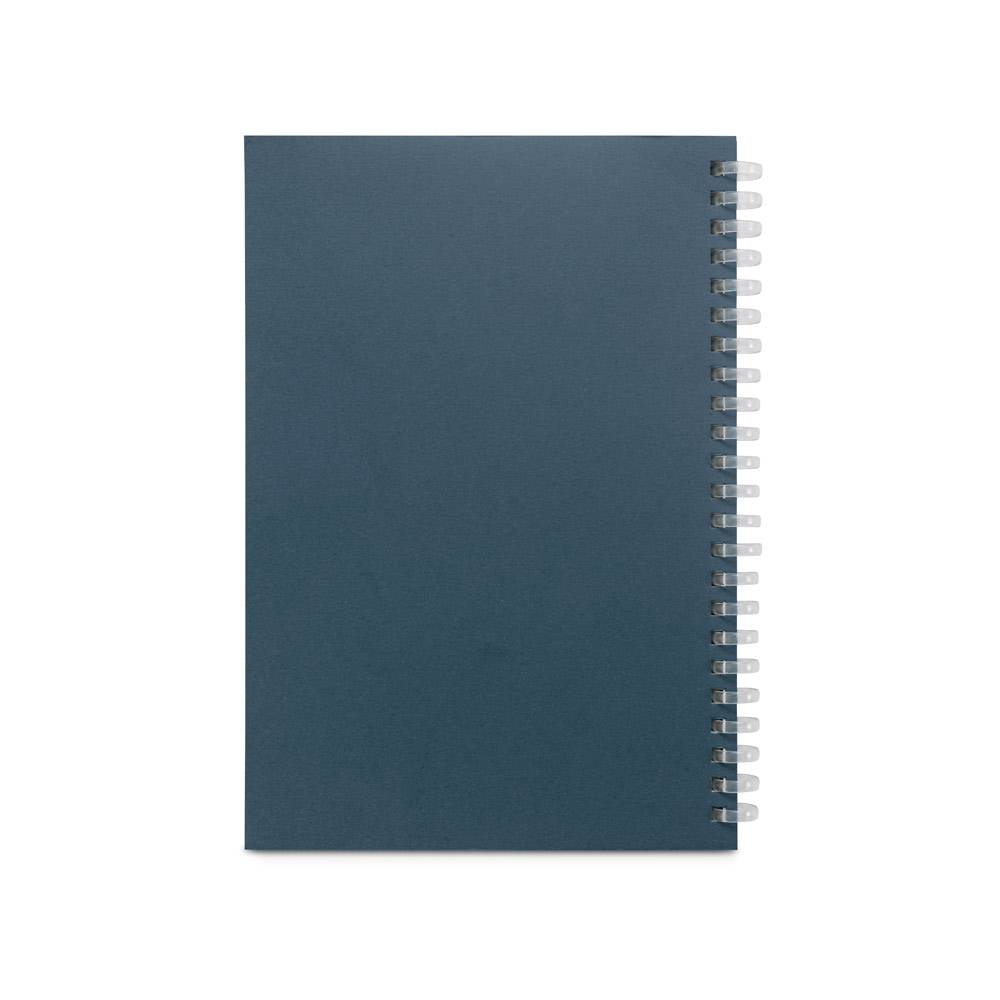 SCHILLER. Blocco note A5 con copertina flessibile,realizzato con carta riciclata al 100% - immagine 9