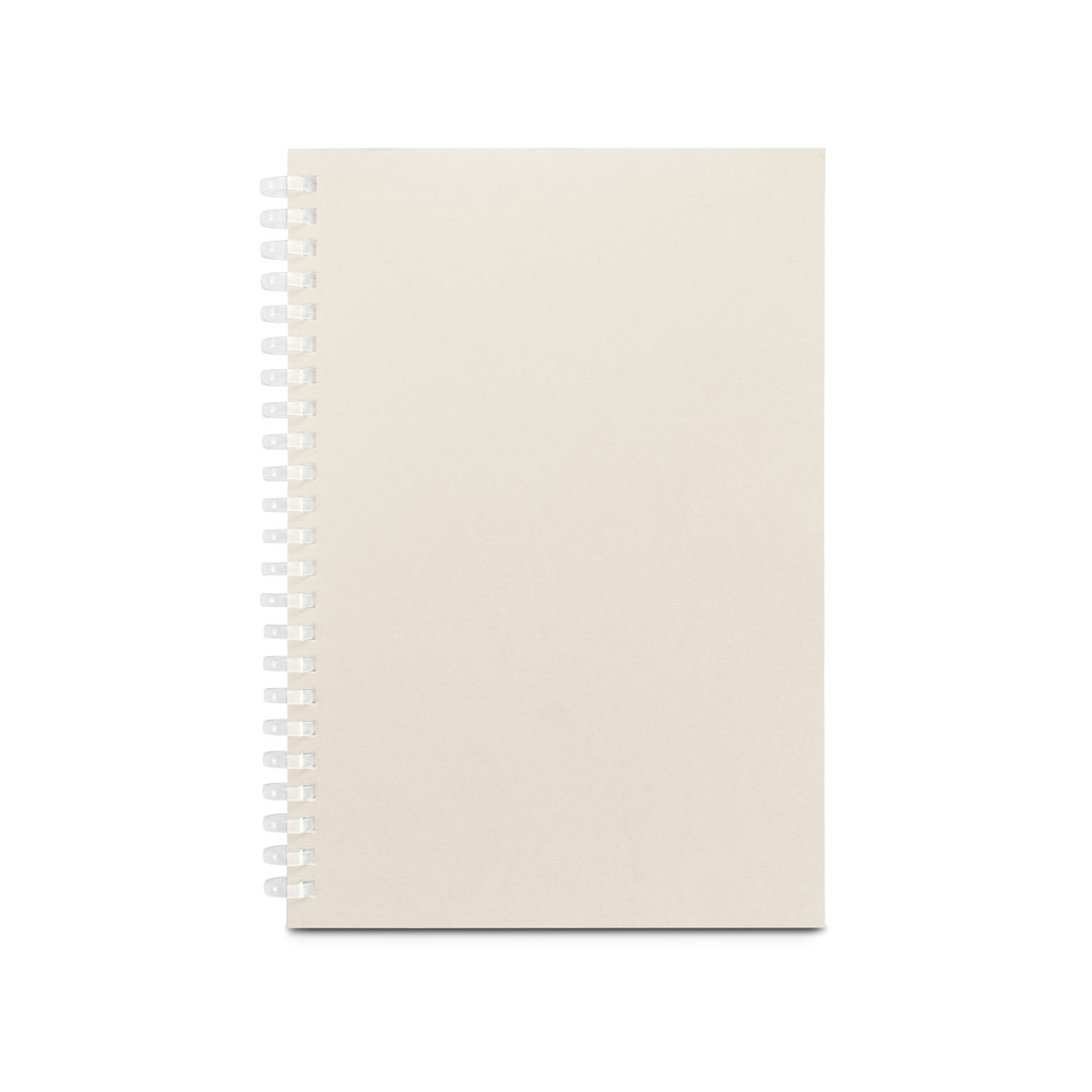 SCHILLER. Blocco note A5 con copertina flessibile,realizzato con carta riciclata al 100% - immagine 14