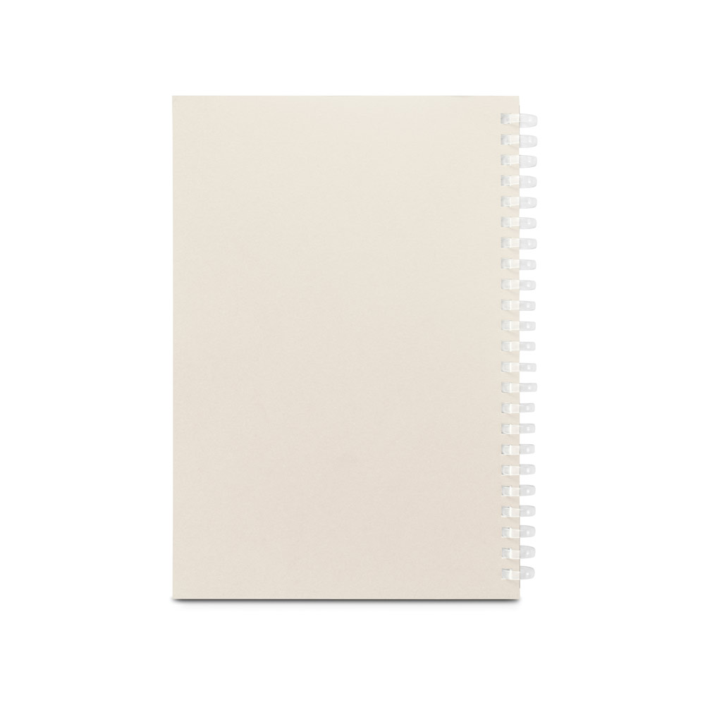 SCHILLER. Blocco note A5 con copertina flessibile,realizzato con carta riciclata al 100% - immagine 15