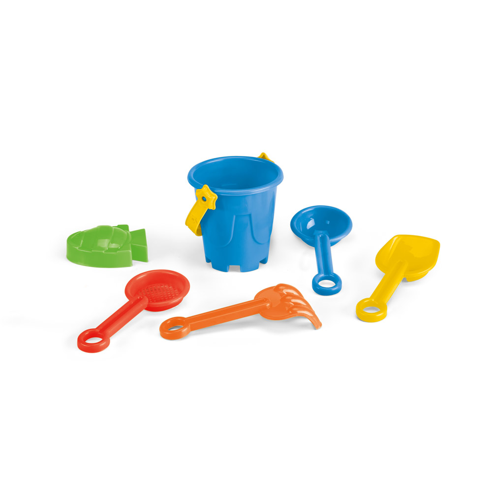 VALLARTA. Secchiello da spiaggia in PP con 5 accessori - immagine 4