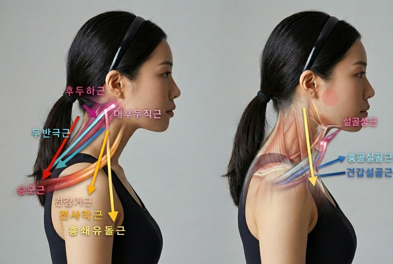 얼굴비대칭 원리