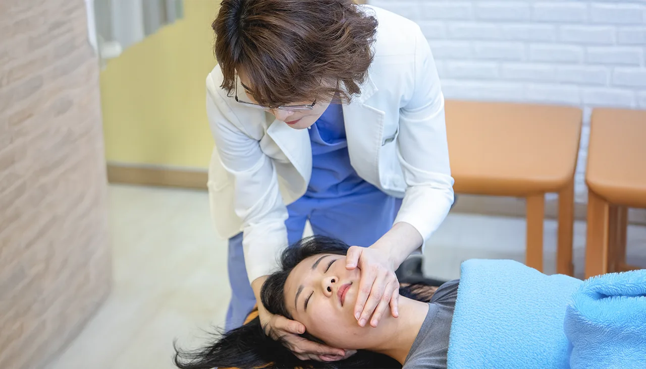 상부경추 교정