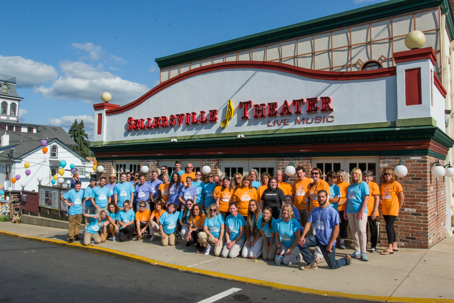 Sellersville Theater Staff together outside