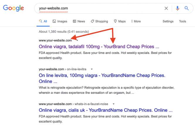 WordPress Pharma Hack