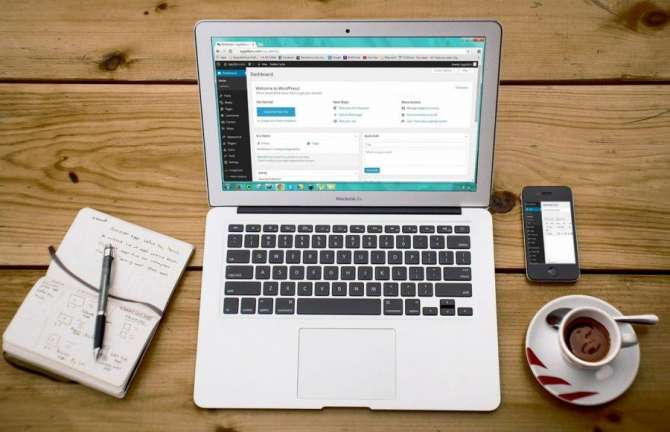 build a site with wordpress