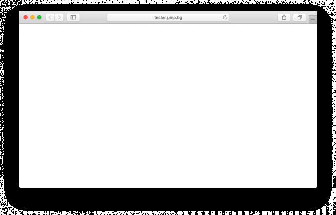 white screen