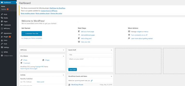 Delete a WordPress theme through the admin panel