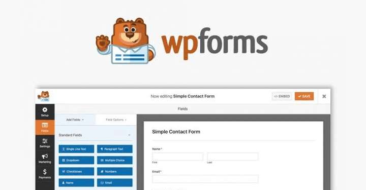 Contact Form by WPForms