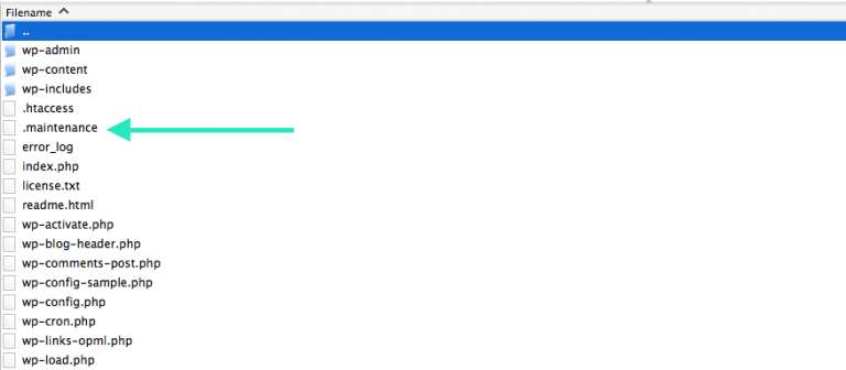 Stuck in Maintenance Mode after update