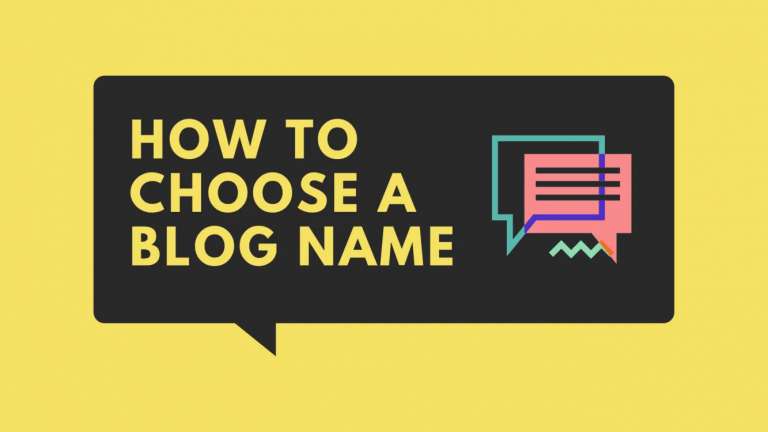 chose a blog name
