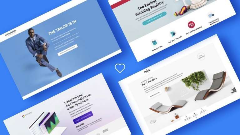 Examples for Landing Pages