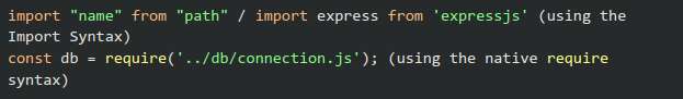nodepackageimports