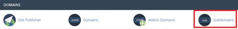 subdomain