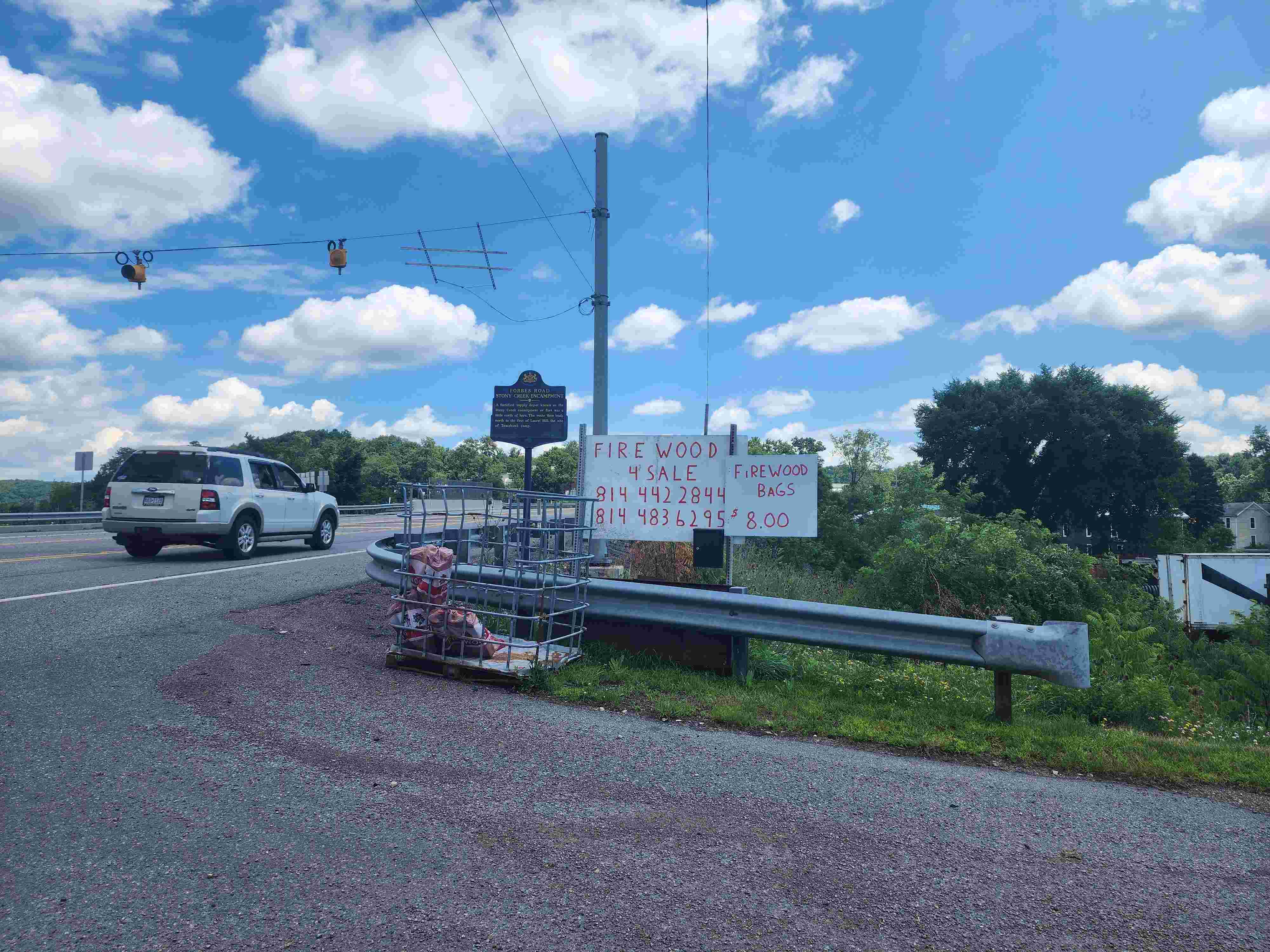 Photo of Roadside Firewood Stand