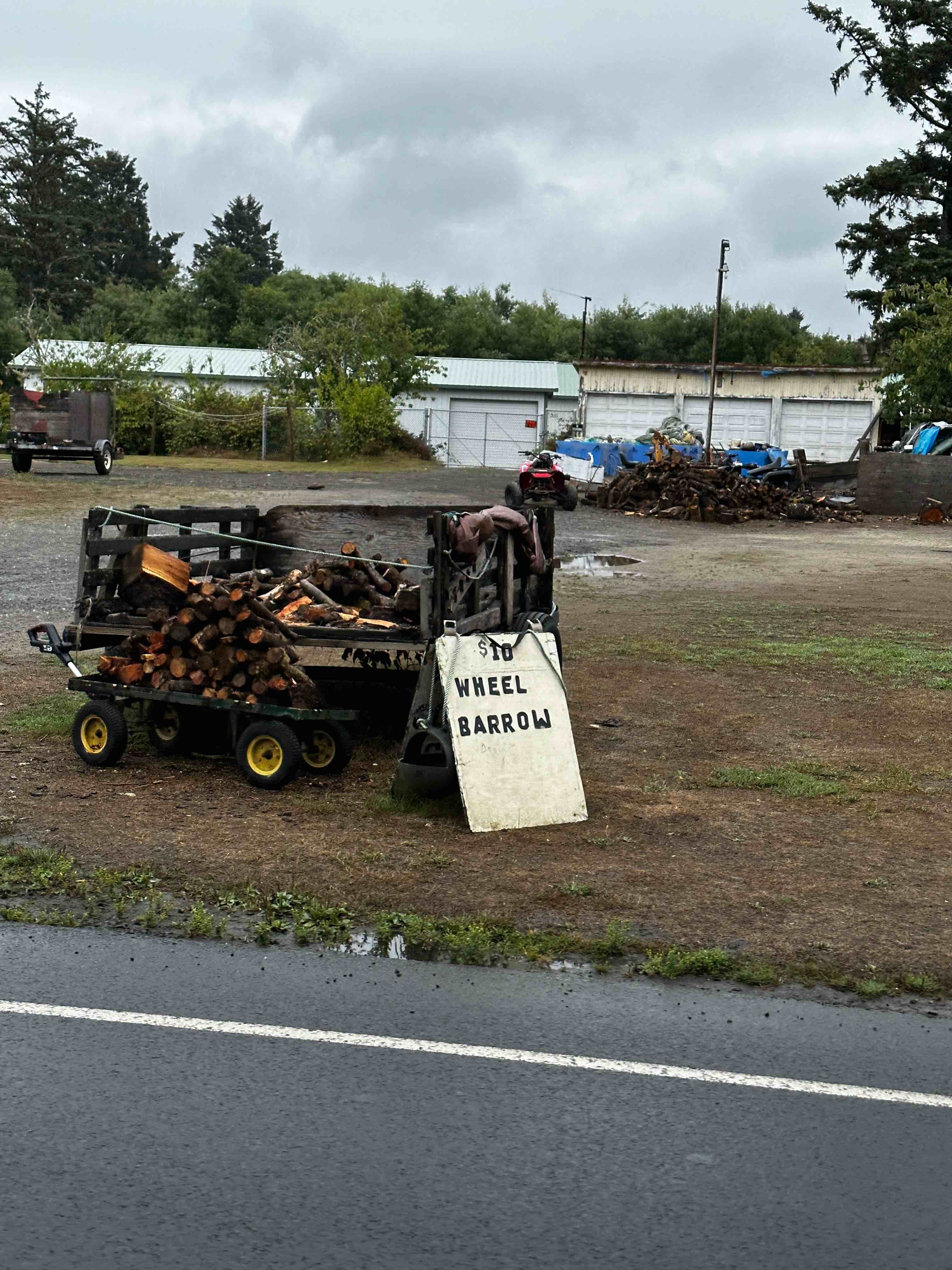 Photo of Wheelbarrow Firewood