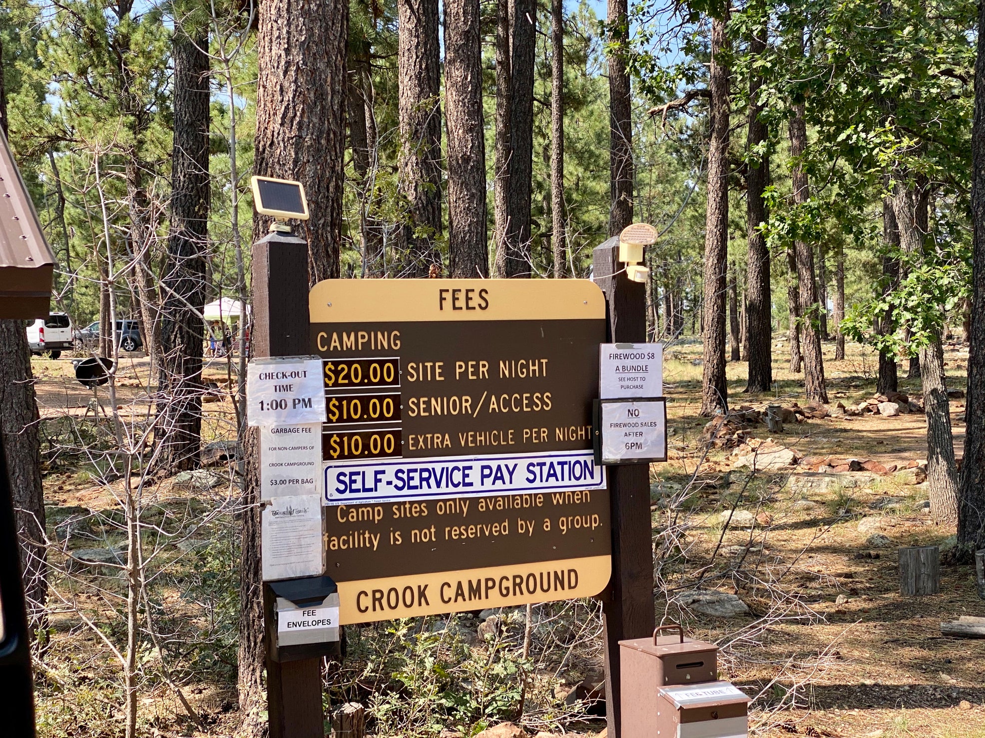 Photo of Crook Campground at Woods Canyon Lake