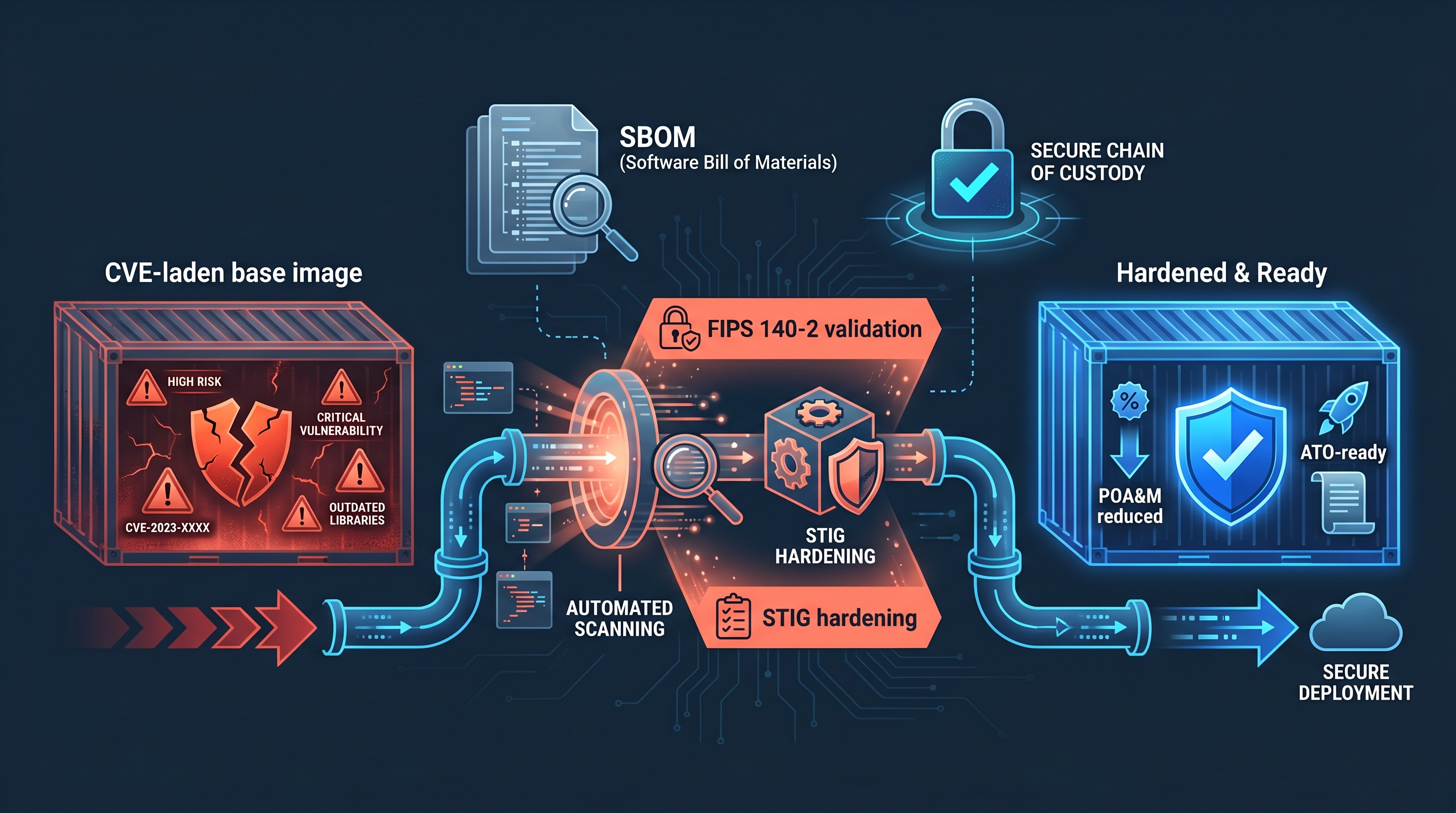 Automated Vulnerability Remediation for FIPS and FedRAMP Workloads