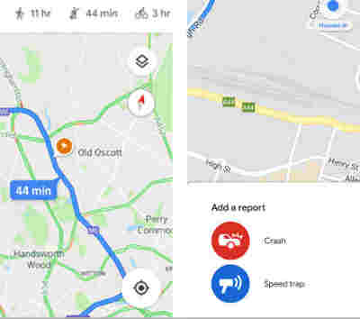 Google Maps now shows speed cameras locations