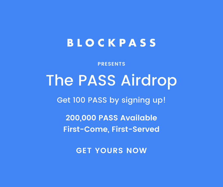 Blockpass Airdrop vol. I is here!