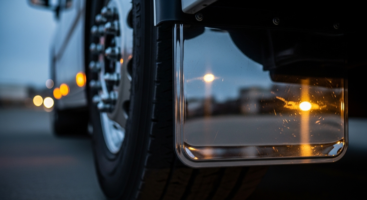 Custom Reflective Mud Flaps for All Vehicles