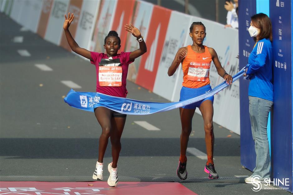 Atlet Ethiopia Pecahkan Rekor Shanghai Half Marathon Wanita, 15.000 Pelari Berpartisipasi-Image-1