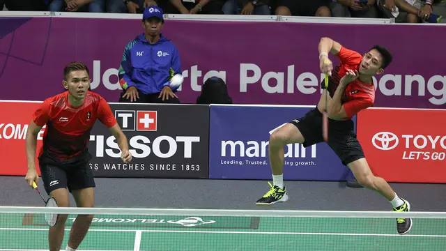 Asian Games 2018: Fajar / Rian ke Final, Indonesia Berpeluang Raih Emas Ganda Putra-Image-1 Asian Games 2018: Fajar / Rian ke Final, Indonesia Berpeluang Raih Emas Ganda Putra-Image-1