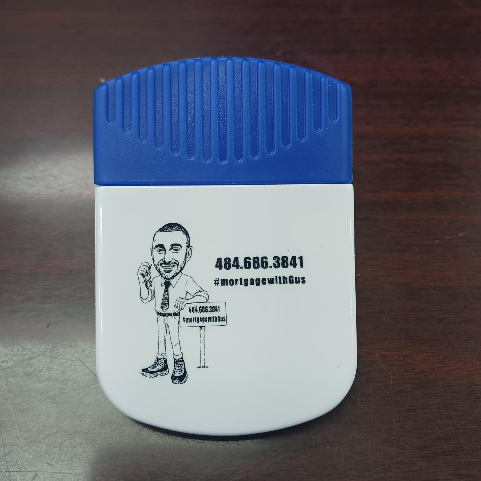Union Printed - Pocket Size Mirror (2.5 inch Rouns) with 1-Color Logo
