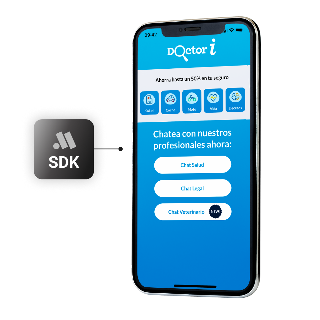 Ofrece el servicio de consulta en tus apps