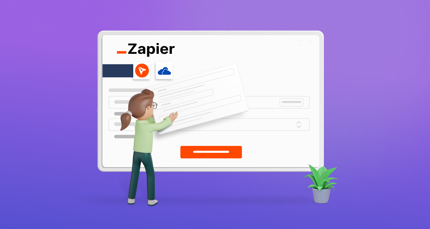 Automatically Upload Signed Documents to OneDrive with Zapier Banner Image