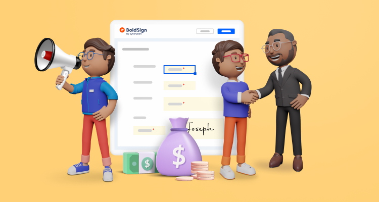 Free eSignature Plan A Win-Win Strategy for Both Users and BoldSign illustration