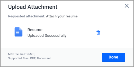 Review the document attachment