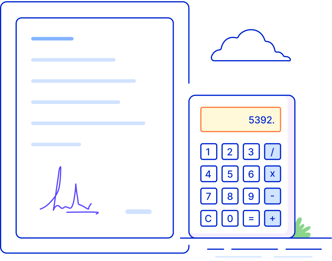 Electronic signature for accounting firms