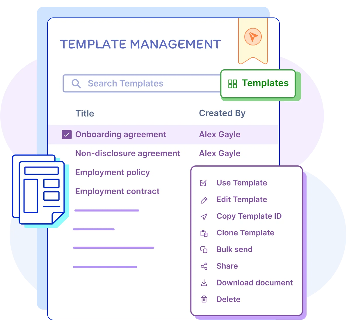 Template Management