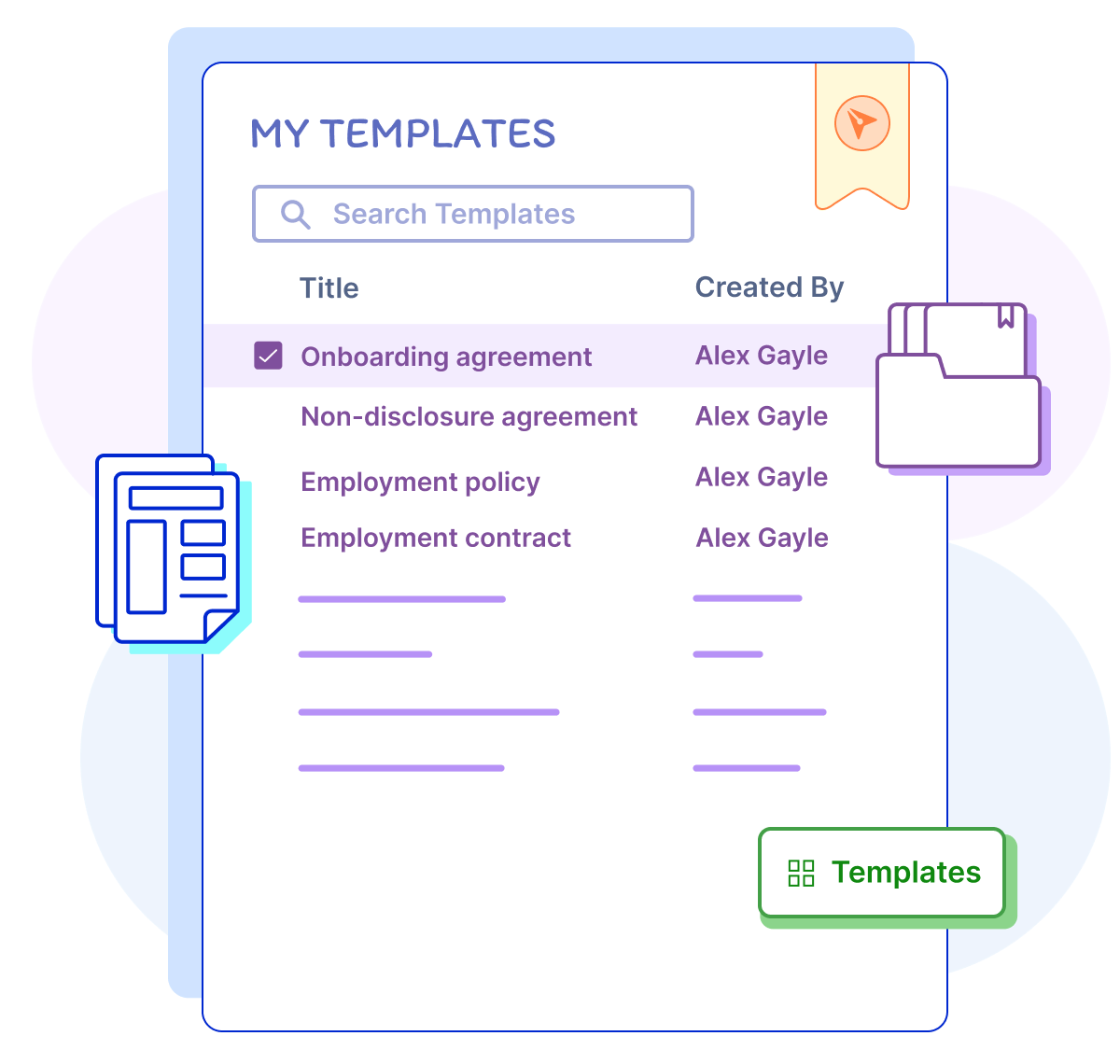 Template library