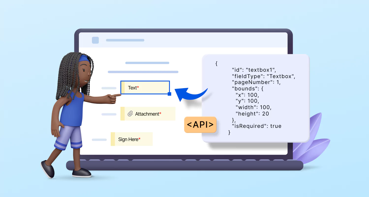 Adding Form Fields to eSignature Documents Using BoldSign API