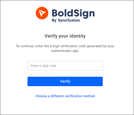 Sign-in with two-step authentication