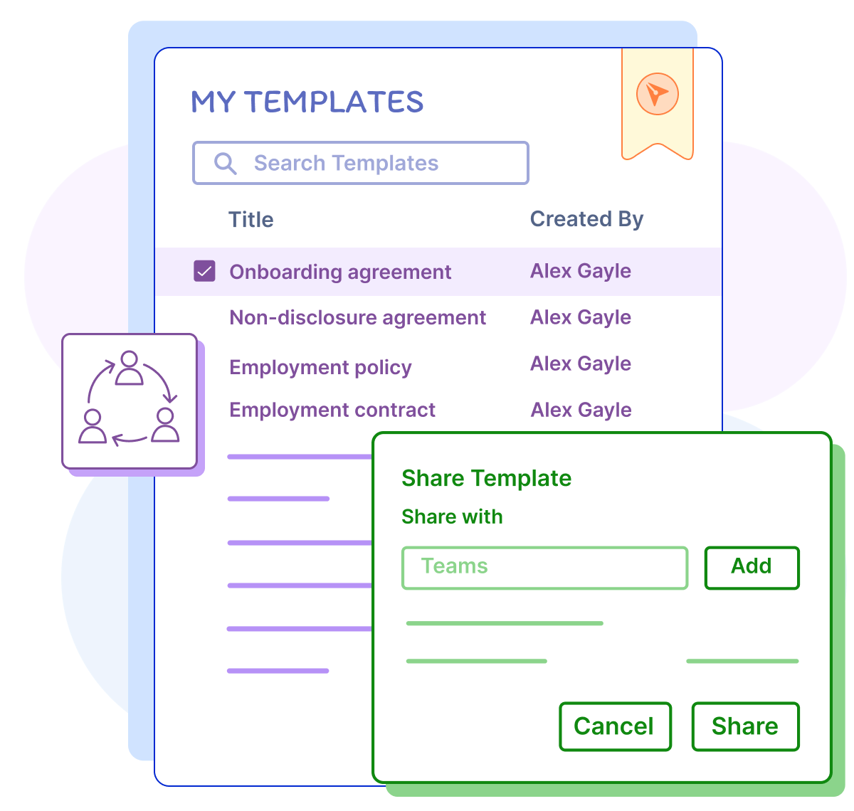 Collaborative sharing