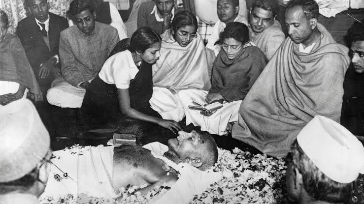 photo-Mahatma Gandhi 1948