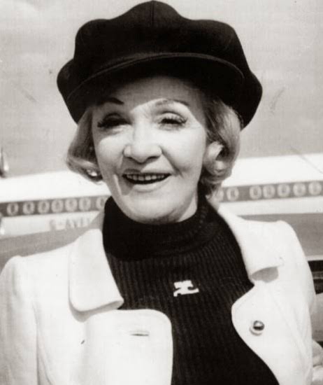 photo-Marlene Dietrich 1988